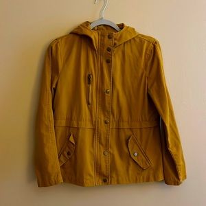 Mustard Hooded Jacket